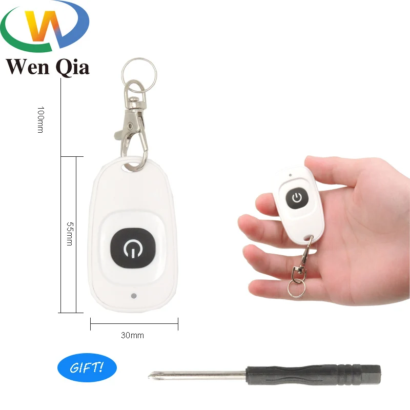 433 МГц беспроводной Радиочастотный пульт дистанционного управления неинертный