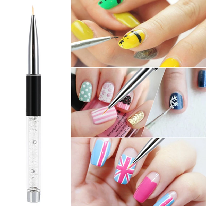 Профессиональный рисунок резные цветы для наклеивания на ногти живопись