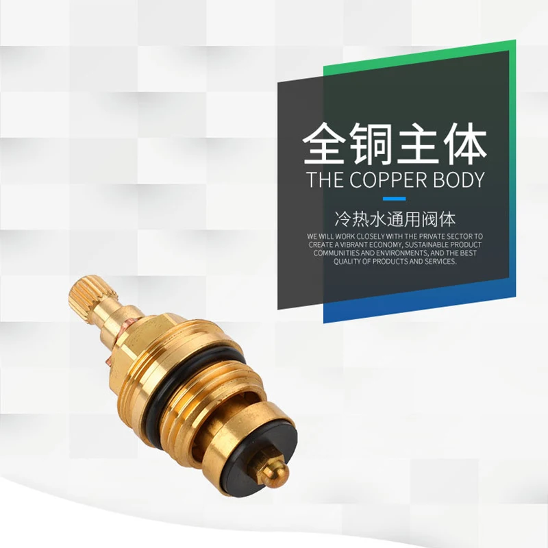 

Home Use Copper Quick Open Valve Core, Constant Temperature Hot And Cold Water Faucet Valve Body, Washing Machine Repair Parts