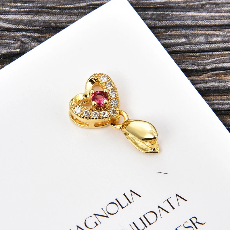 KAMAF 10 шт./упак. 17*9 мм модный простой романтический набор серьги Подвески для