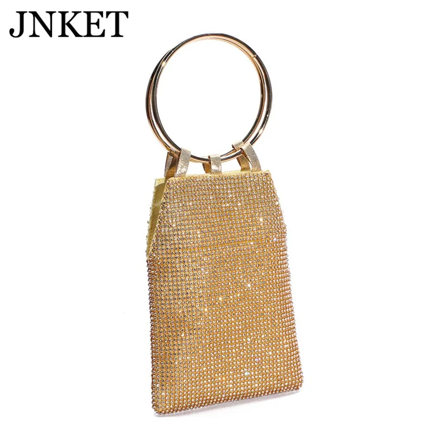 

JNKET New Womens Fashion Diamonds Bag Rhinestone Totes Bags Evening Bag Handbag Party Bag