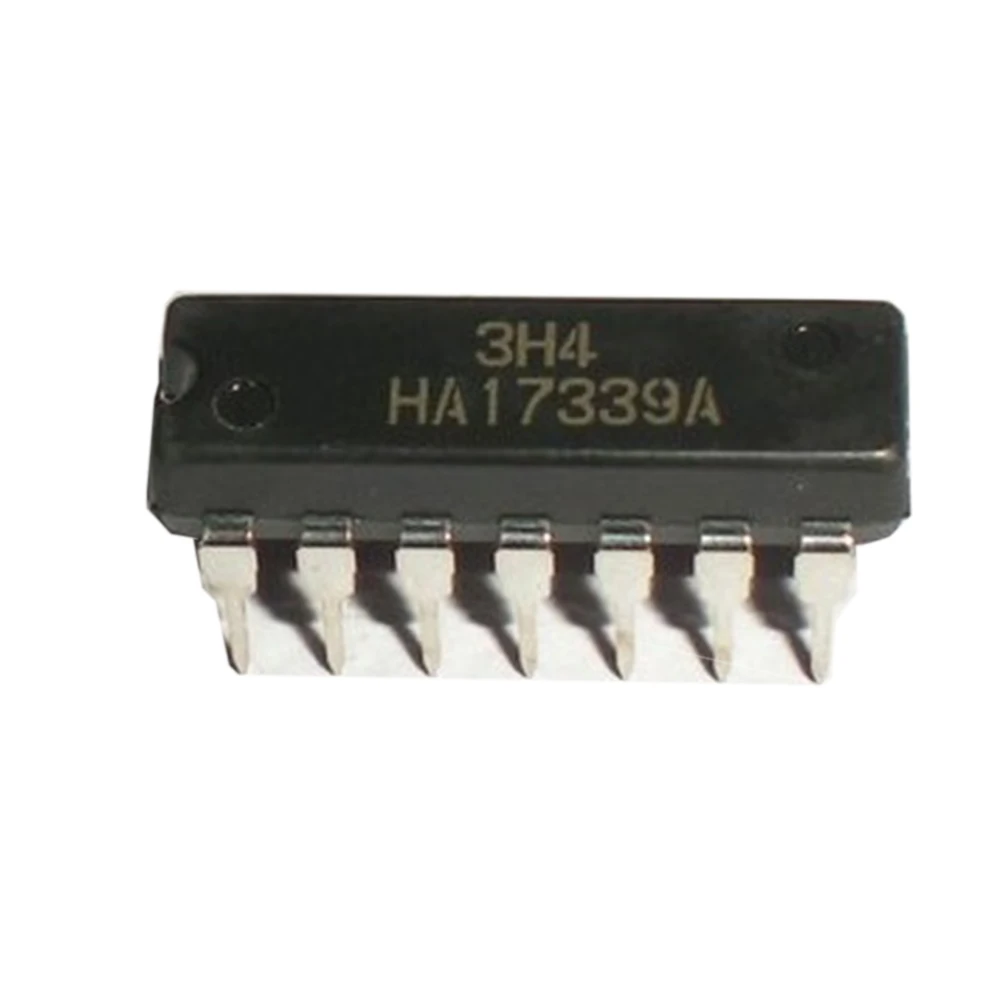 

10 шт./партия, новые четырехкратные компараторы HA17339A HA17339 IC DIP-14