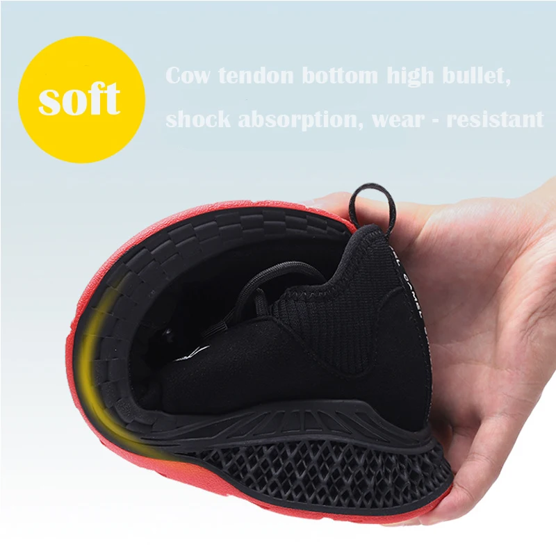 

Men's work safety shoes for men and women steel toe head air safety boots anti-piercing work sneakers breathable shoes