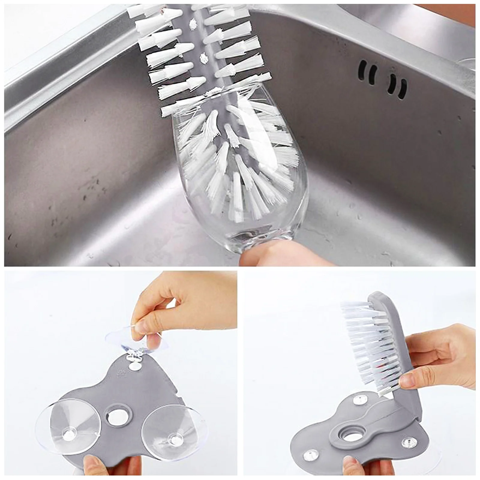 Приспособление для чистки стаканов аксессуары кухни 2 в 1 питьевых кружек вина |