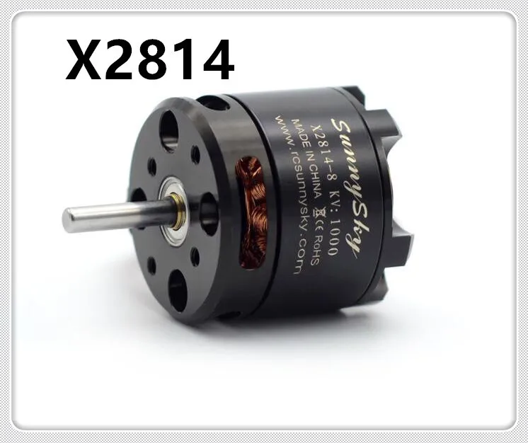 1 шт. SunnySky X2814 900кв 1000кв 1100кв 1450кв Outrunner безщеточный мотор для внешнего ротора