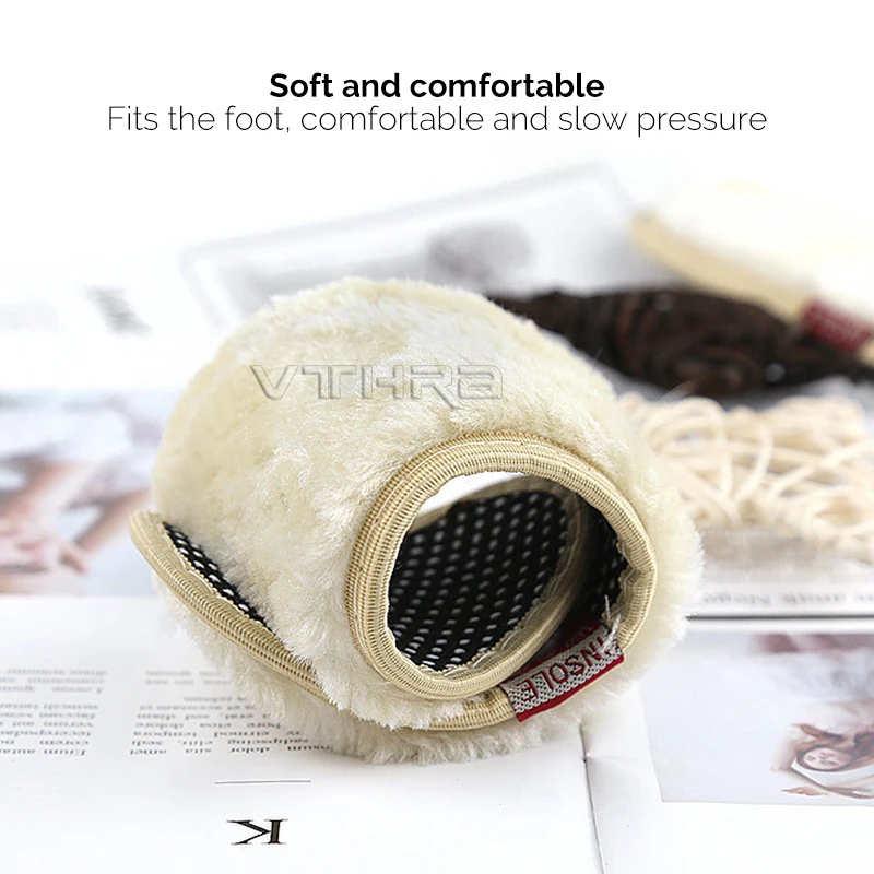 Сохраняющие тепло стельки с подогревом кашемировые теплые Утолщенные мягкие