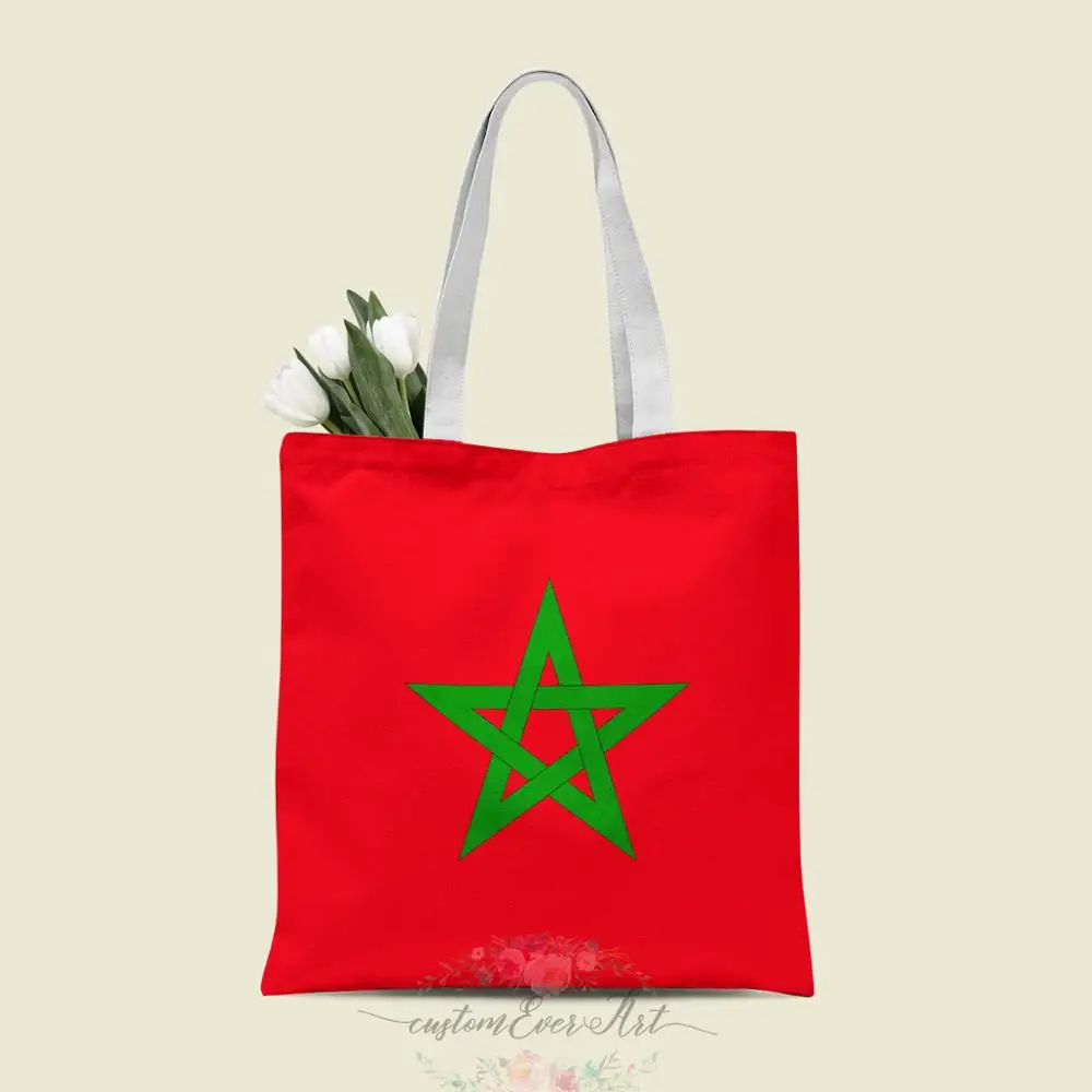 

Morocco tote bag custom canvas tote bags for women for teacher Birthday Bags Gift Bag personalized gifts