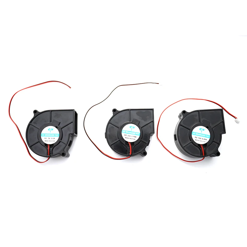 

5V 12V 24V USB 75mm x 30mm Turbine Centrifugal Blower Cooling Fan
