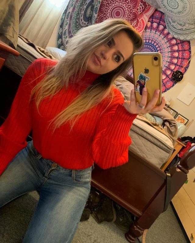 Женский хлопковый свитер с длинным рукавом ZAFUL свободный трикотажный джемпер