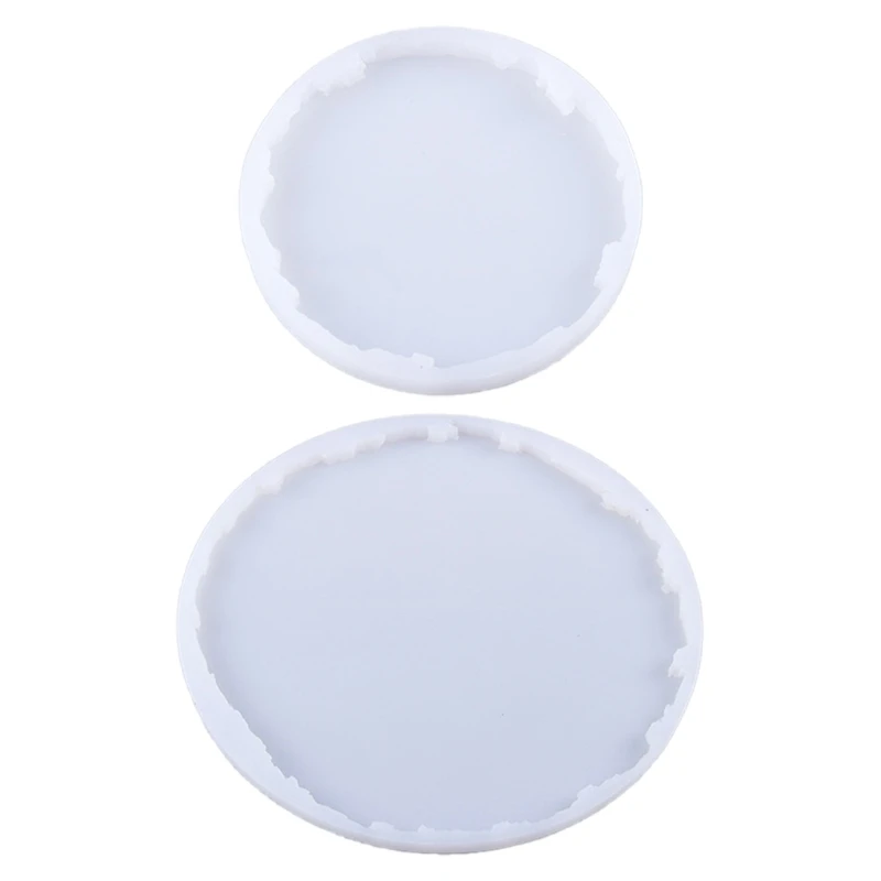 

Crystal Epoxy Resin Mold Coaster Silicone Mould DIY Crafts Jewelry Cup Mat Tool J78F