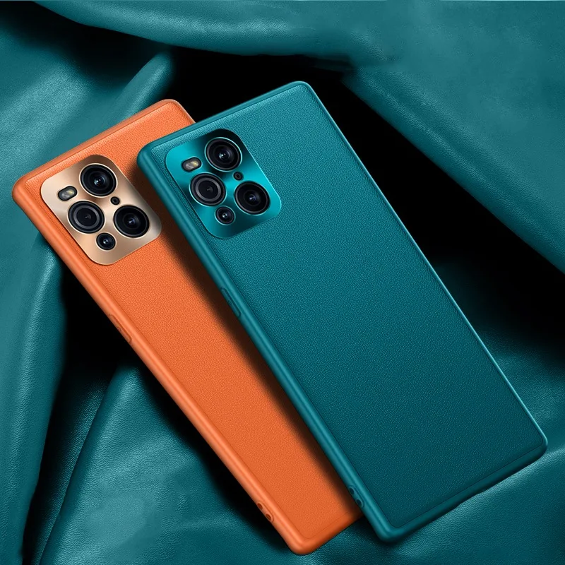 

Чехол KEYSION из искусственной кожи для OPPO Find X3 Pro X3 Lite X3 Neo, мягкая силиконовая рамка, защитный чехол для объектива OPPO Reno 5 Pro