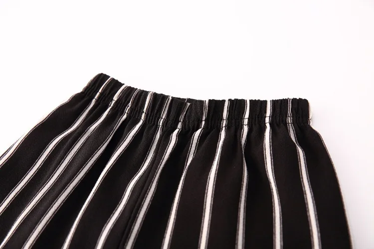 Комплекты летней одежды для девочек Корейский шифоновый топ на бретельках +