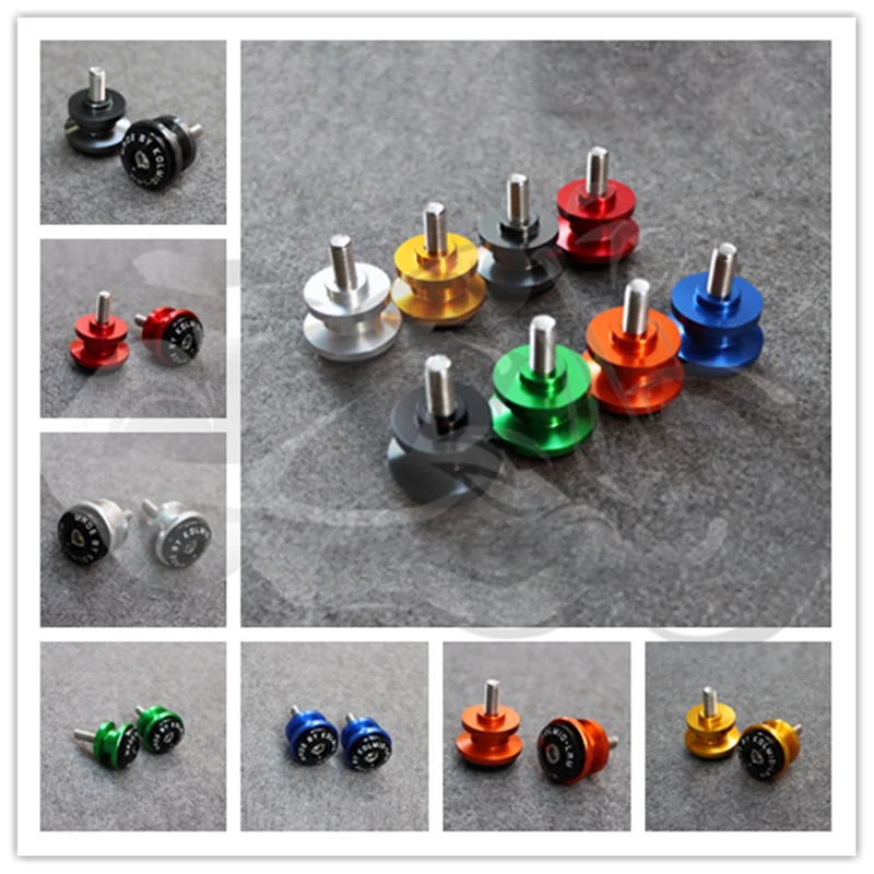 

Motorcycle Swingarm Sliders Spools Swing arm screws stand Slider Fit for ZX-11 ZX1100 ZX 6R 7R 9R 10R 14R ZZR 600 1400 1200