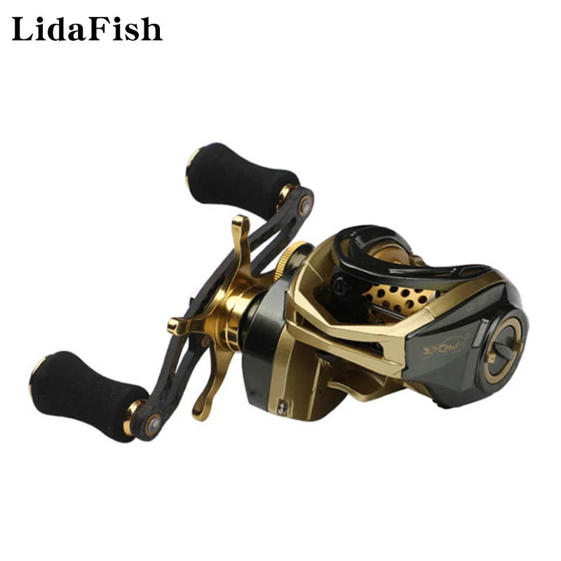 LIDAFISH 2021 Новая легкая Рыболовная катушка для заброса приманки на море окуня