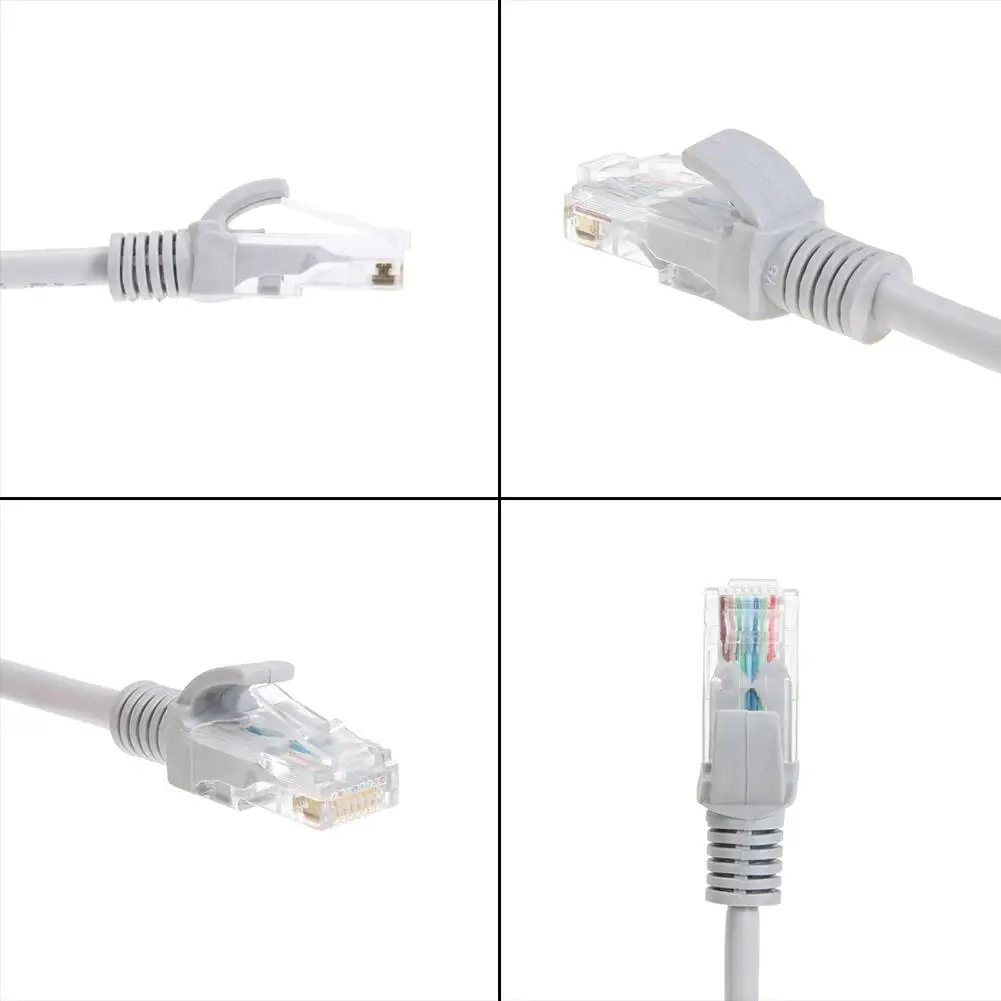 Высокоскоростной Ethernet-Кабель Cat5e RJ45 сетевой LAN-кабель Соединительный шнур 5 м/10 м/15