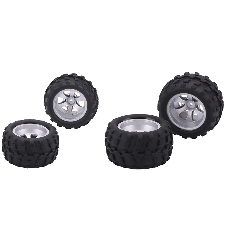 RC автозапчасти правая и левая Резина шины колеса A979 для Wltoys автомобиля Рок