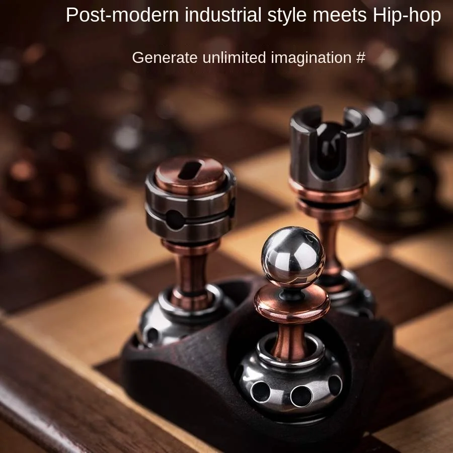 

Desktop out-of-Print Joint Name Old Fingertip Gyro Bishop Chess EDC Decompression Ornaments