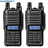 2pcs baofeng uv 9r plus 10w ip68 walkie talkie waterproof dual band portable cb hunting ham radio uv 9r plus hf transceiver 9r