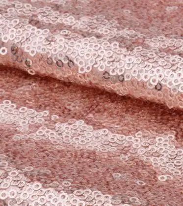 rose gold 10 шт. Свадебные украшения Радужный цвет скатерти с пайетками бегун день рождения отель обеспечение для банкета настольный бегун s современный camino de - Цвет: rose gold