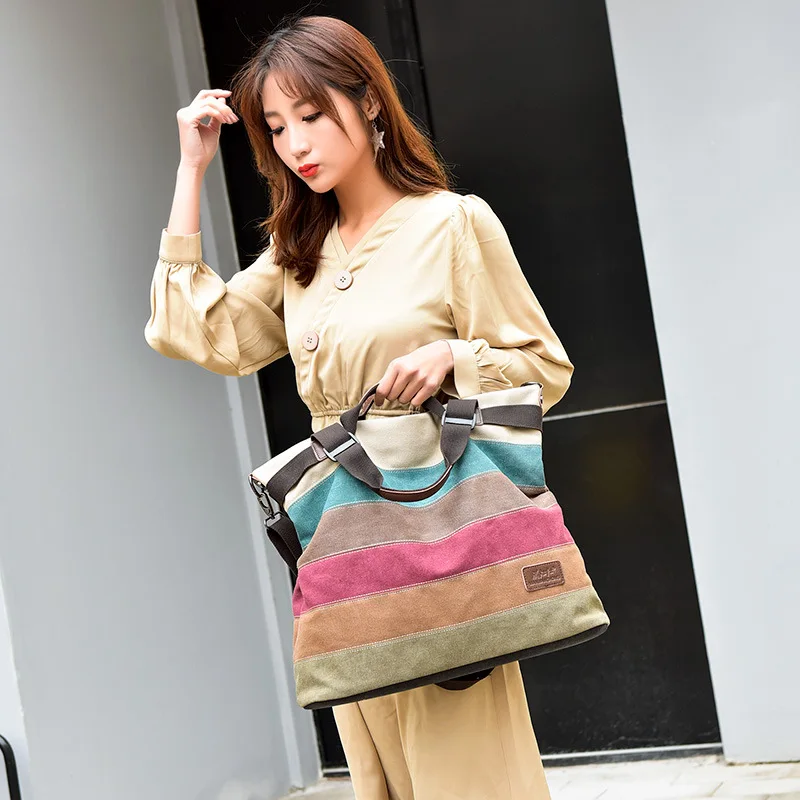 

Fashion Casual Retro Canvas Bag Shoulder Bag Female Bag Handbag Crossbody Bags
