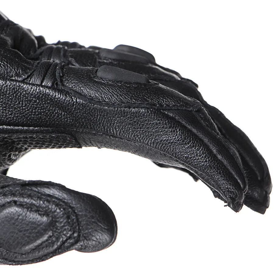 

SSPEC Motocross Leather Gloves Wearable Anti-Fall Motorcycle Gear Finger Touch Motorcycle Gloves Carbon Fiber Protective Gear