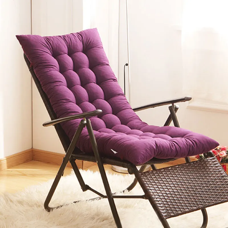 

1Pcs Family Sofa Recliner Cushion Tatami Foldable Rocking Chair Cushion Coffee Shop Long Rocking Chair Cushion Decoration