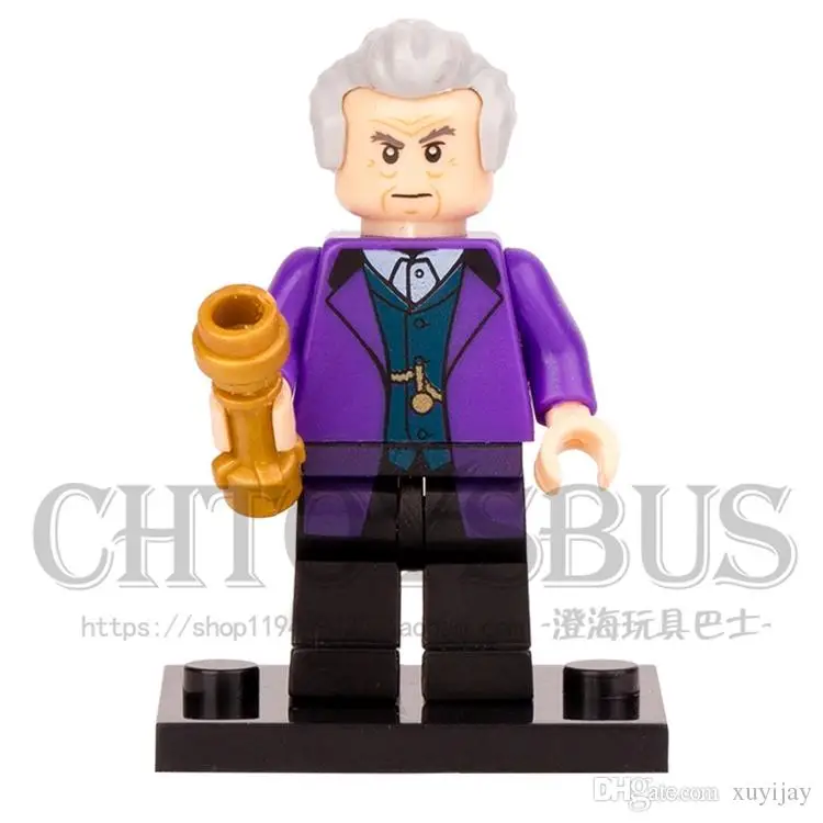 SingelSale идеи Доктор Кто двенадцатый доктор (purplacoat) Супергерои модель Minifig Сборная DIY