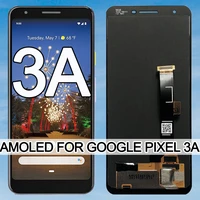 original 5 6 amoled for google pixel 3a lcd display touch digitizer screen for google pixel 3a oled replacement no dead pixel