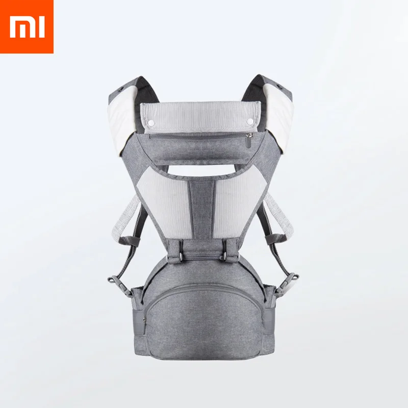 Усовершенствованный многофункциональный ремень-кенгуру Xiaomi Xiaoyang для переноски детей, удобный эргономичный пояс для младенцев, вес 3,5-30 кг, для 0-36 месяцев