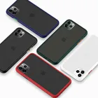 Роскошная мягкая задняя матовая Цвет чехол для iPhone 7 8 6 6s плюс размер 11 X XS max XR чехол для телефона противоударный чехол из ТПУ и силикона с конфеты чехол Capa