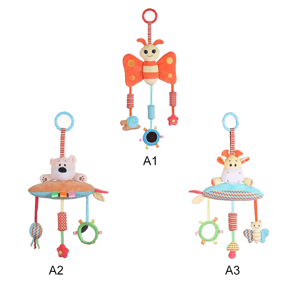 Детская коляска для новорожденных подвесная игрушка милая кукла с животными
