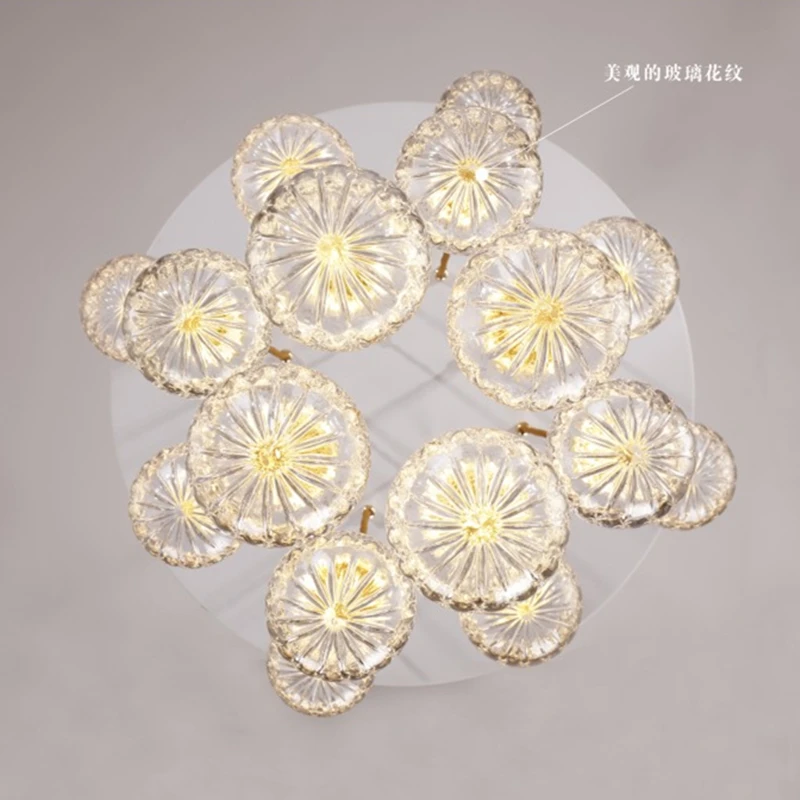 Современный светодиодный подвесной светильник французский роскошный