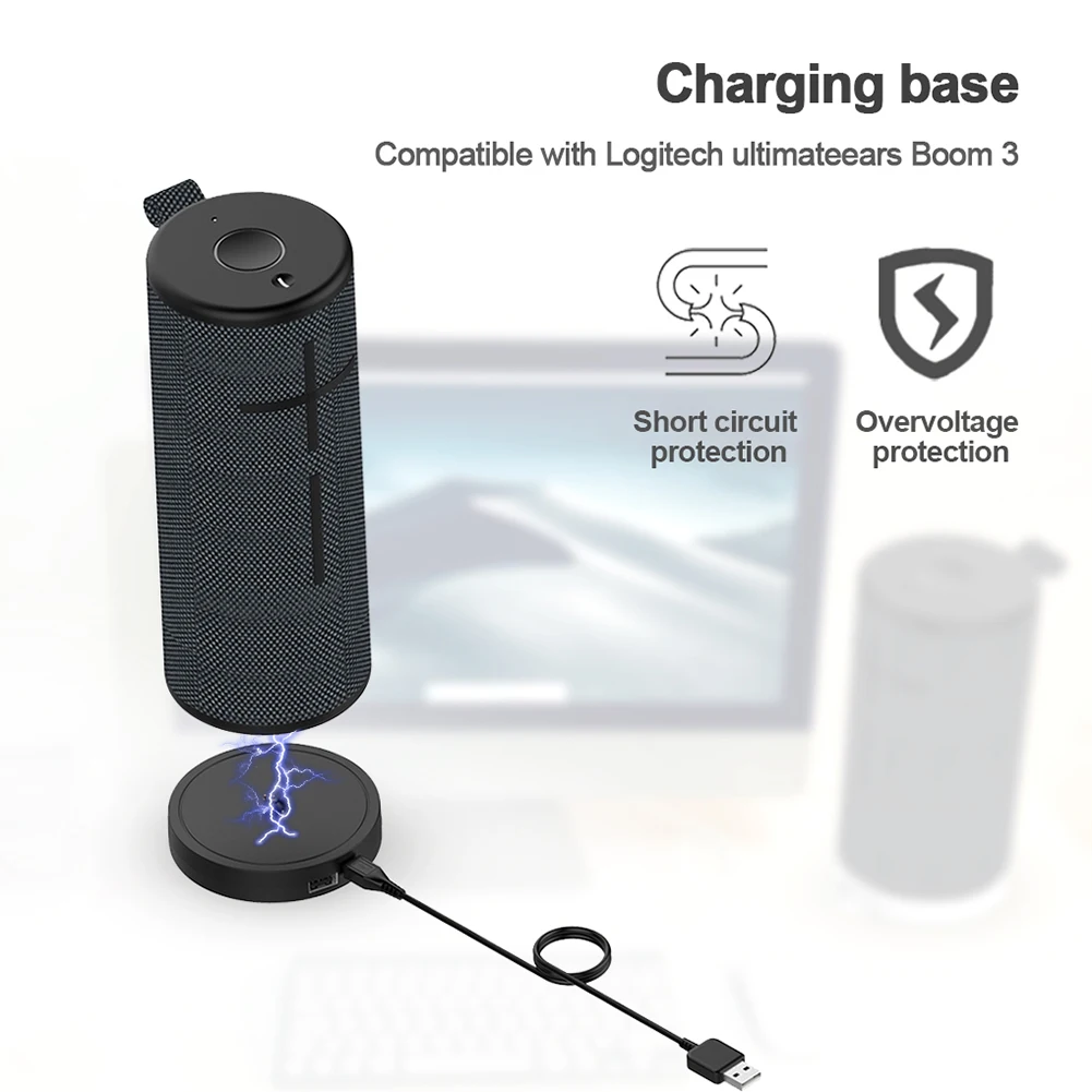 Универсальная зарядная док-станция 5 В для Logitech Ultimateears Boom 3/MEGA BOOM 3/BLAST/MEGA BLAST