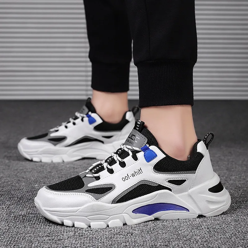 

Leisure Sports Men's Shoes Are Fashionable, Student Daddy Shoes, Men's Thick Soles Increase The Most Exciting Part Of The Shoes.