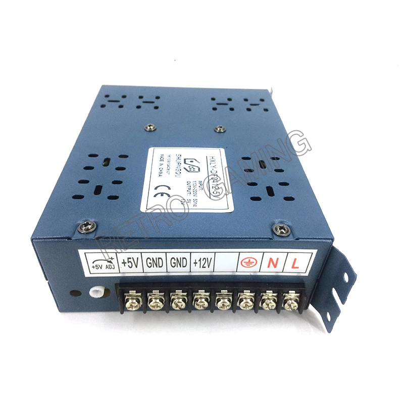 Бесплатная доставка 12V 6A/5В 16A переключатель для игровых автоматов Питание 110/220V