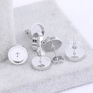 10 шт., основа для кабошона, 6 мм, 8 мм, 10 мм, 12 мм