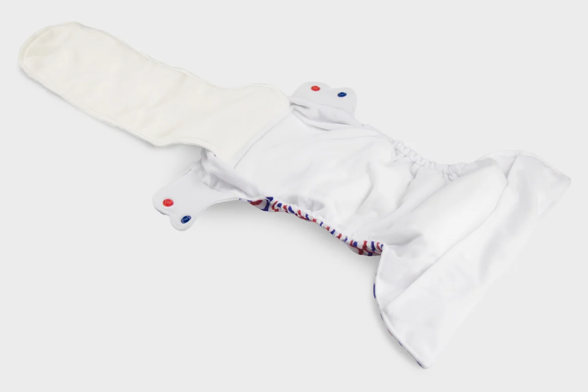 Все в одном ElfDiaper AIO высокое качество подгузник с пришитыми и пришитыми вставками