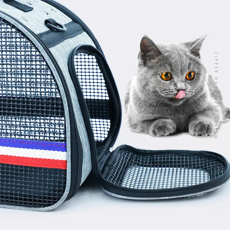 Переносная сумка для собак портативный рюкзак кошек пропускающий воздух