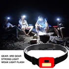 Многофункциональная Мини-Фара COB, светодиодная фара, 3 режима, водонепроницаемая фара 10 Вт, уличная фара для кемпинга, ночной рыбалки