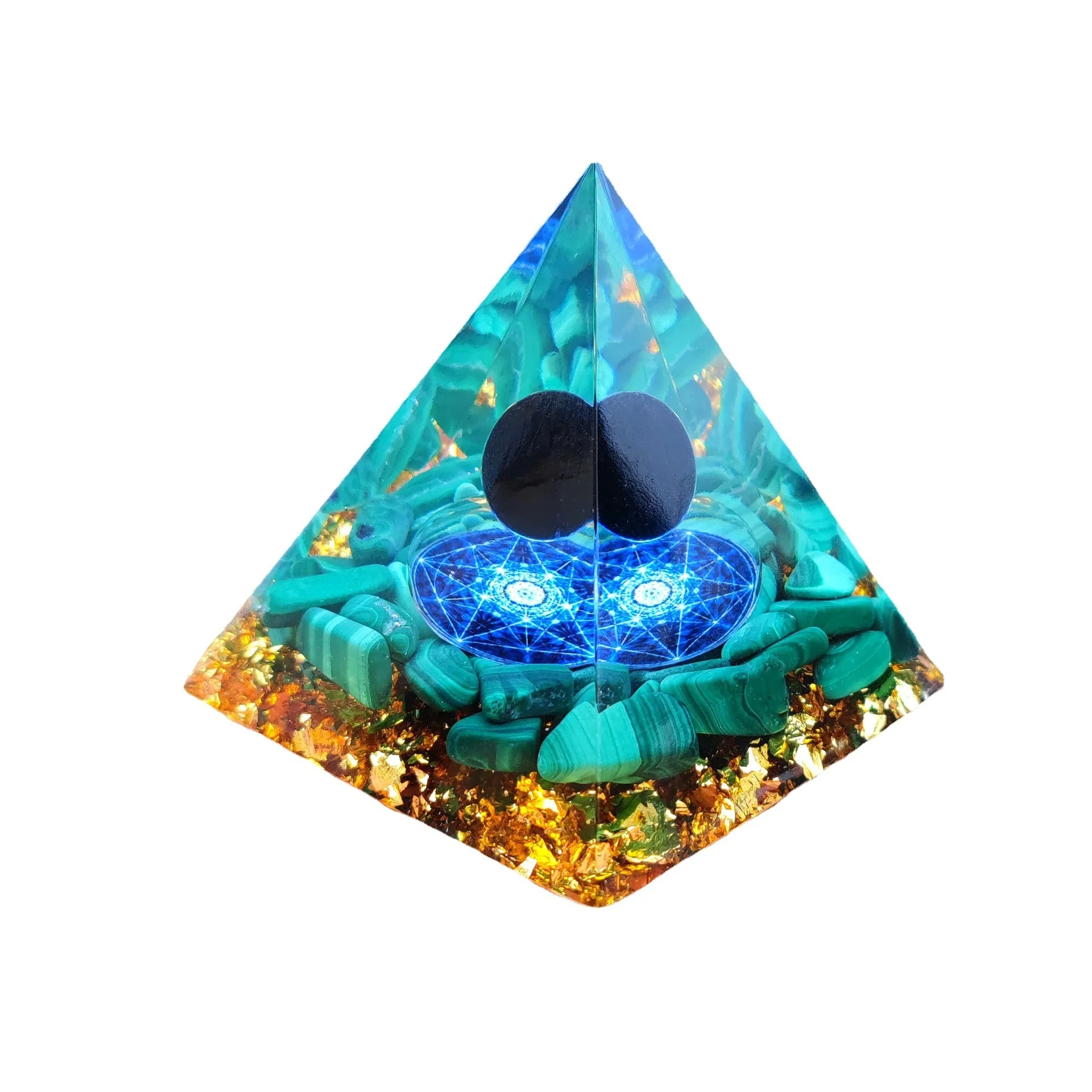 Augen украшения &quotПирамида&quot натуральные кристаллы драгоценные камни и минералы