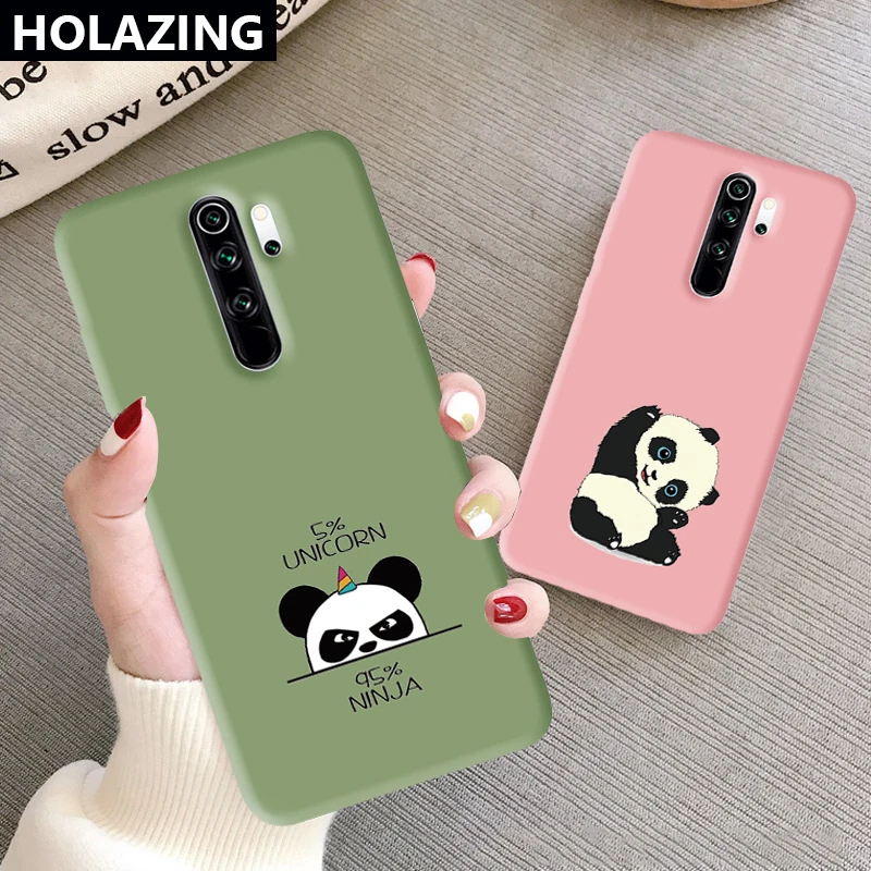 Мультяшный чехол Pandicorn с милой пандой для Xiaomi Redmi Note 9S 9 Pro Max 9A 8 7 K20 K30 8A 7A POCO X2 F2
