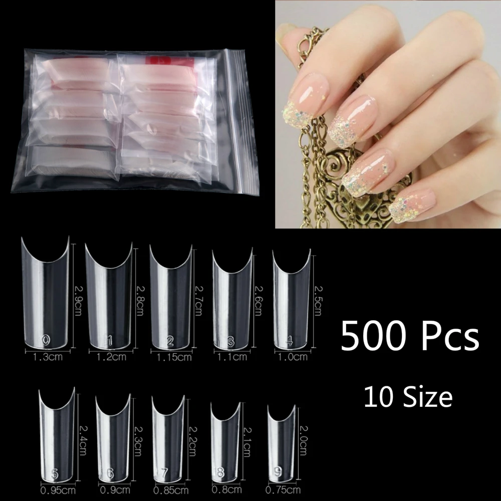 STYTON 500 шт./пакет чистое натуральное предварительно с подколотой кривая C