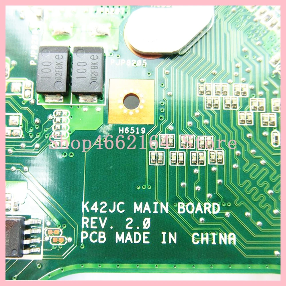 Материнская плата K42JC GT310M 1 ГБ N11M-GE2-S-B1 с 8 видеопамятью Asus X42J A42J K42J A40J тест