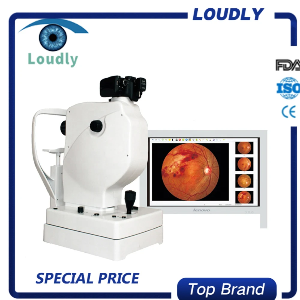 Громкая брендовая офтальмологическая камера с сертификатом CE FDA|Микроскопы| |