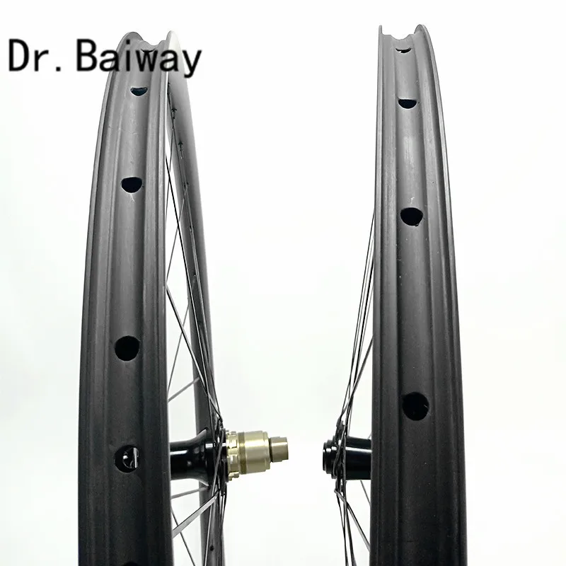 29er углеродная колесная установка mtb дисковая симметричная бескамерная 30x25 мм