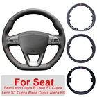 Кожаная основа для автомобильного интерьера Renault Clio 4 (IV) Kaptur Captur 2016-2019, индивидуальная оплетка рулевого колеса