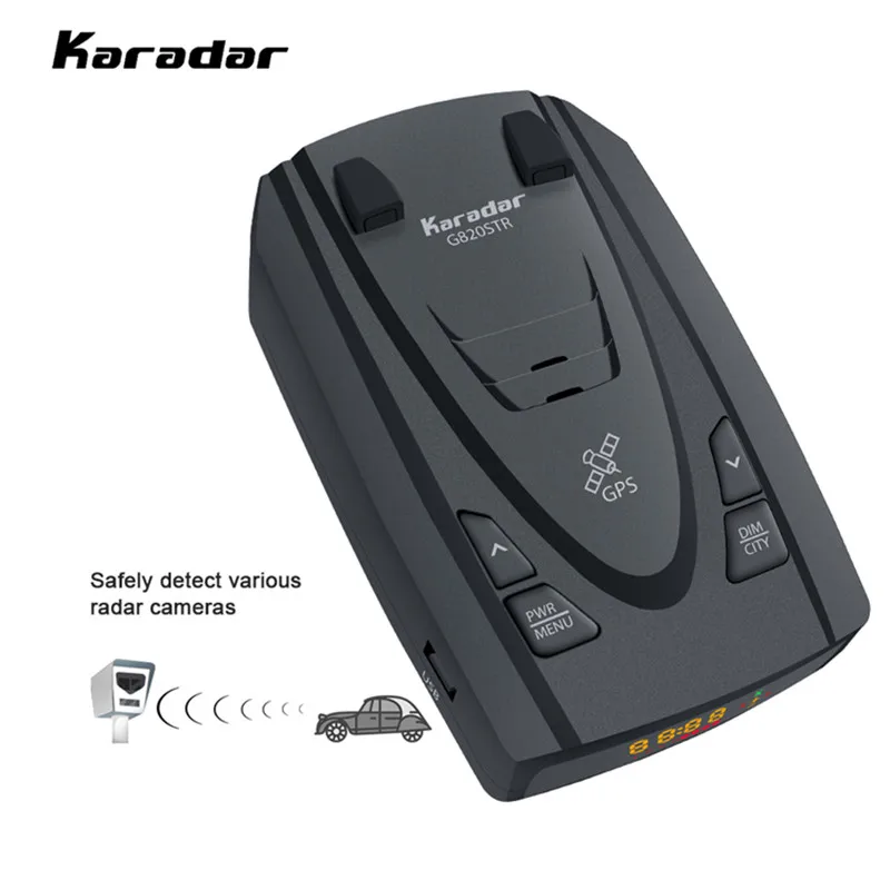 Karadar Pro960 противорадиолокационная 2 в 1 Автомобильный GPS Антирадары Подпись режим k