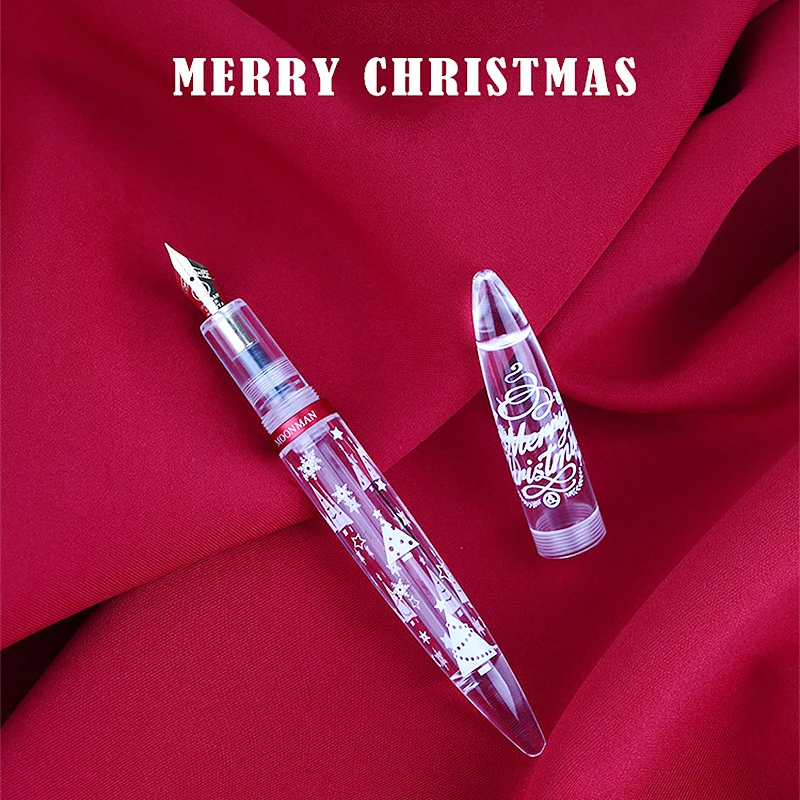 Moonman M2 акриловая авторучка Рождественский Снежный глаз капельница прозрачная