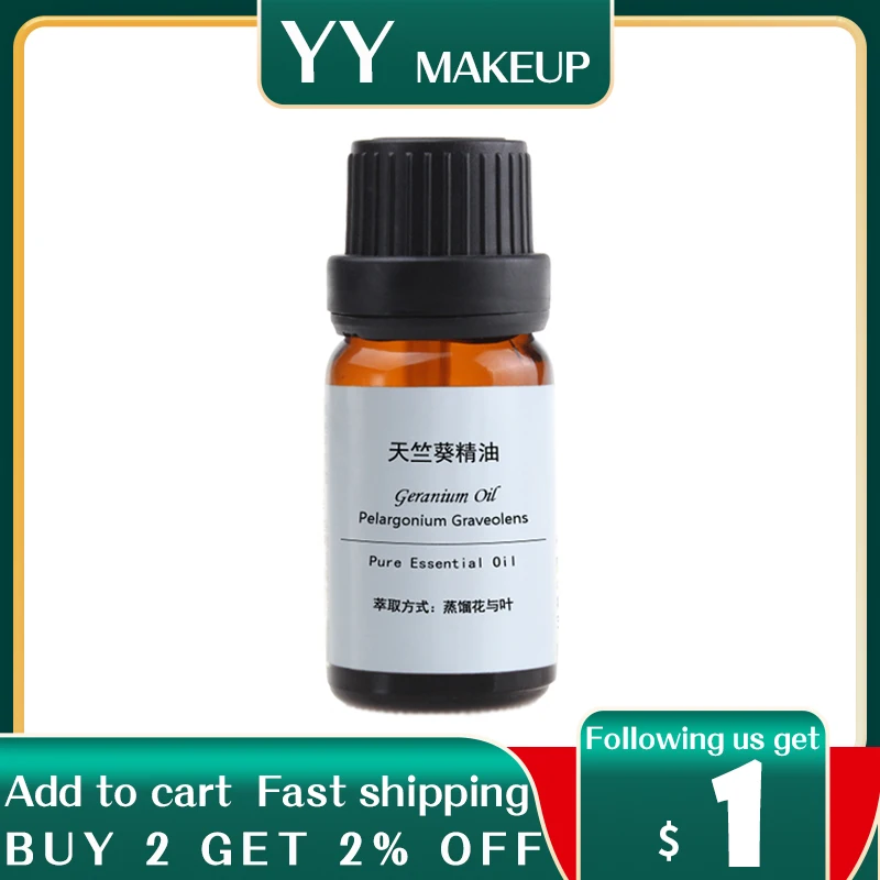 

Эфирное масло герани 10 мл/50 мл/100 мл, массажное масло для ухода за кожей