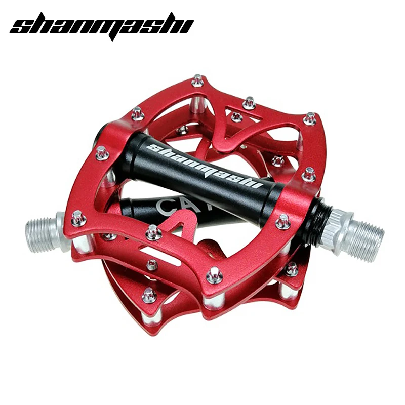 Велосипедные педали SMS нескользящая широкая прочная педаль из алюминиевого